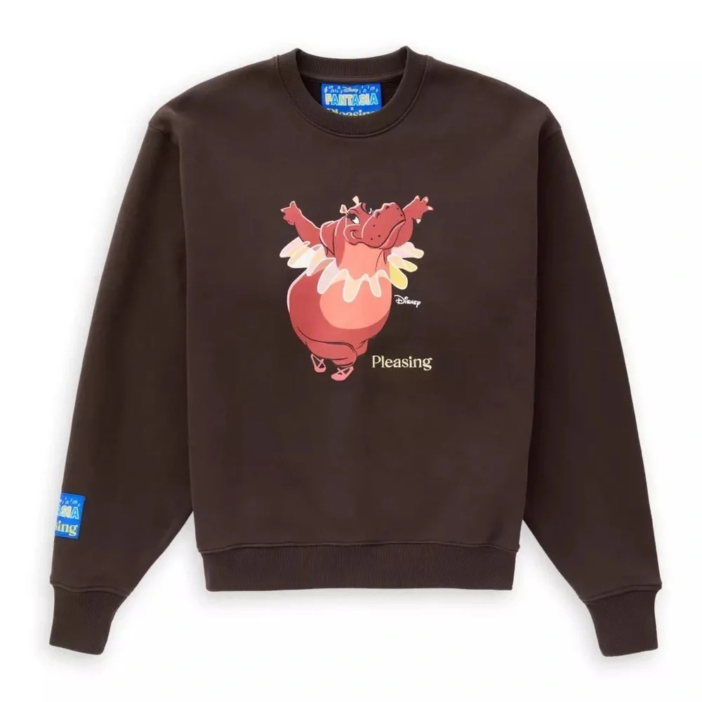 Disney Fantasia x Pleasing La Danza Delle Ore Crewneck Pullover for Adults NWT